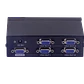 Splitter VGA 1 Entrada Hembra a 4 Salidas Hembra, 1920x1440, con Fuente 9V - Miniatura 2