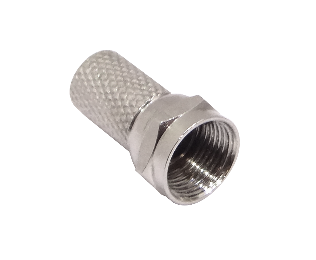 Conector Tipo F-Macho Atornillable para Cable Coaxial RG-59 (Código: K-0059) 1