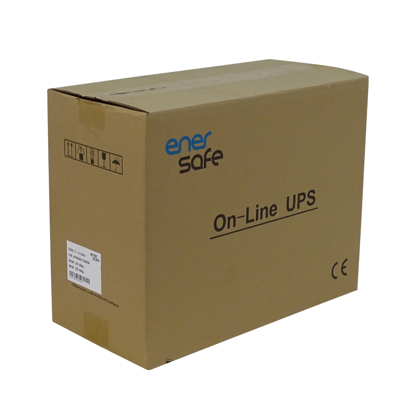 ENERSAFE 390WH 6x9AH 3KVA 2700W 0/4ms DB9 Expandi-72V UPS Torre Online 2
