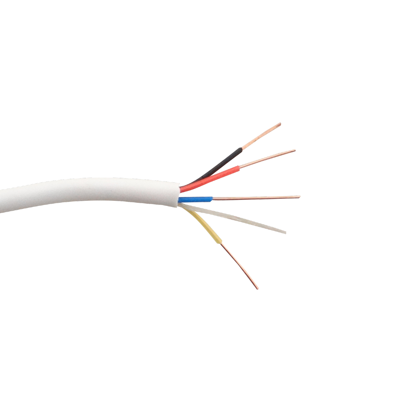 Cable Telefónico 500m, 4C, 24AWG, 2 Pares, Redondo, Aleación CCA 1