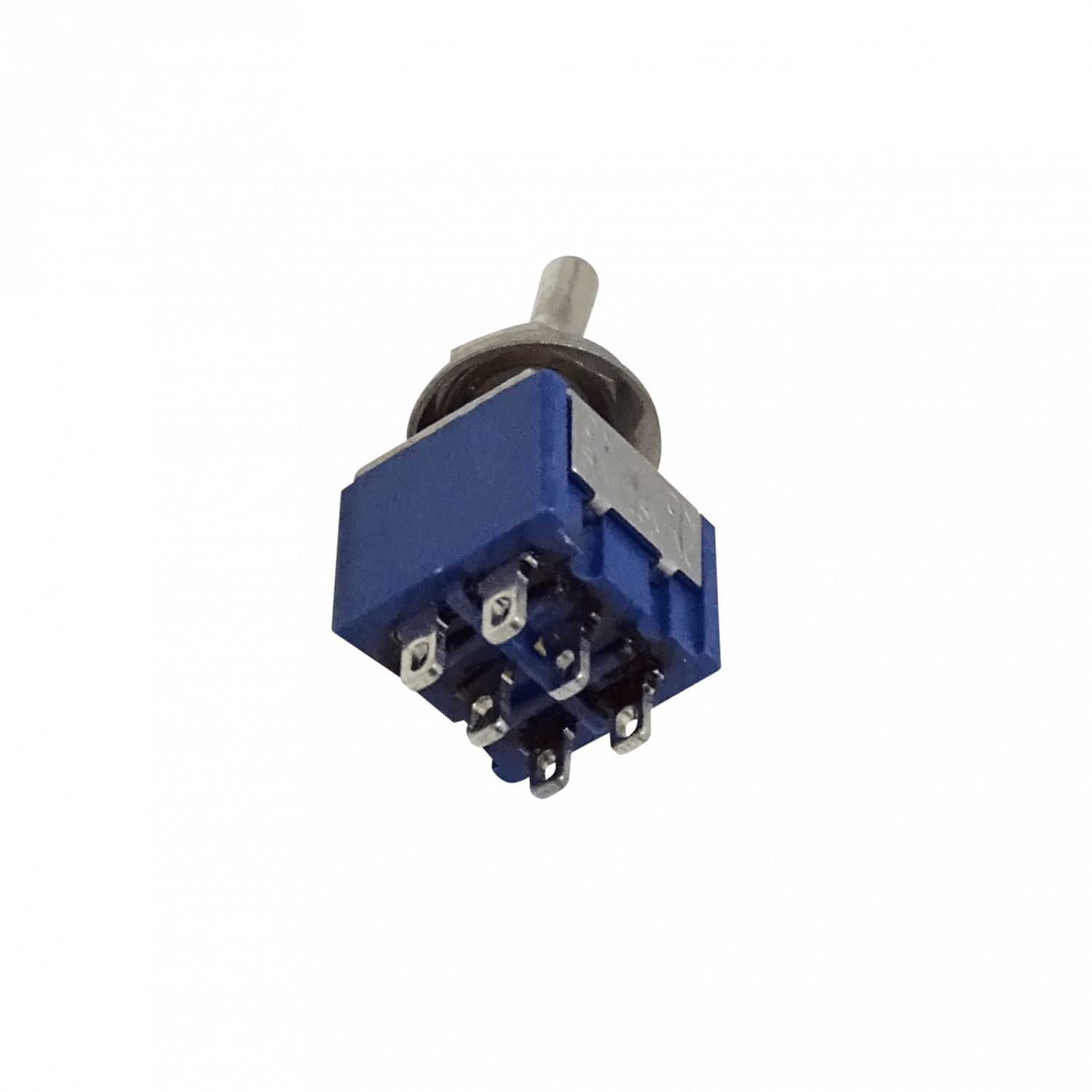 Interruptor MTS-202 6-Pin 2-Posiciones ON-ON 250V 3A DPDT Celeste 5