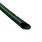 Plansa 32mm-ext 1,9mm Rollo 100mts Negra HDPE Polietileno Reciclado - Miniatura 1