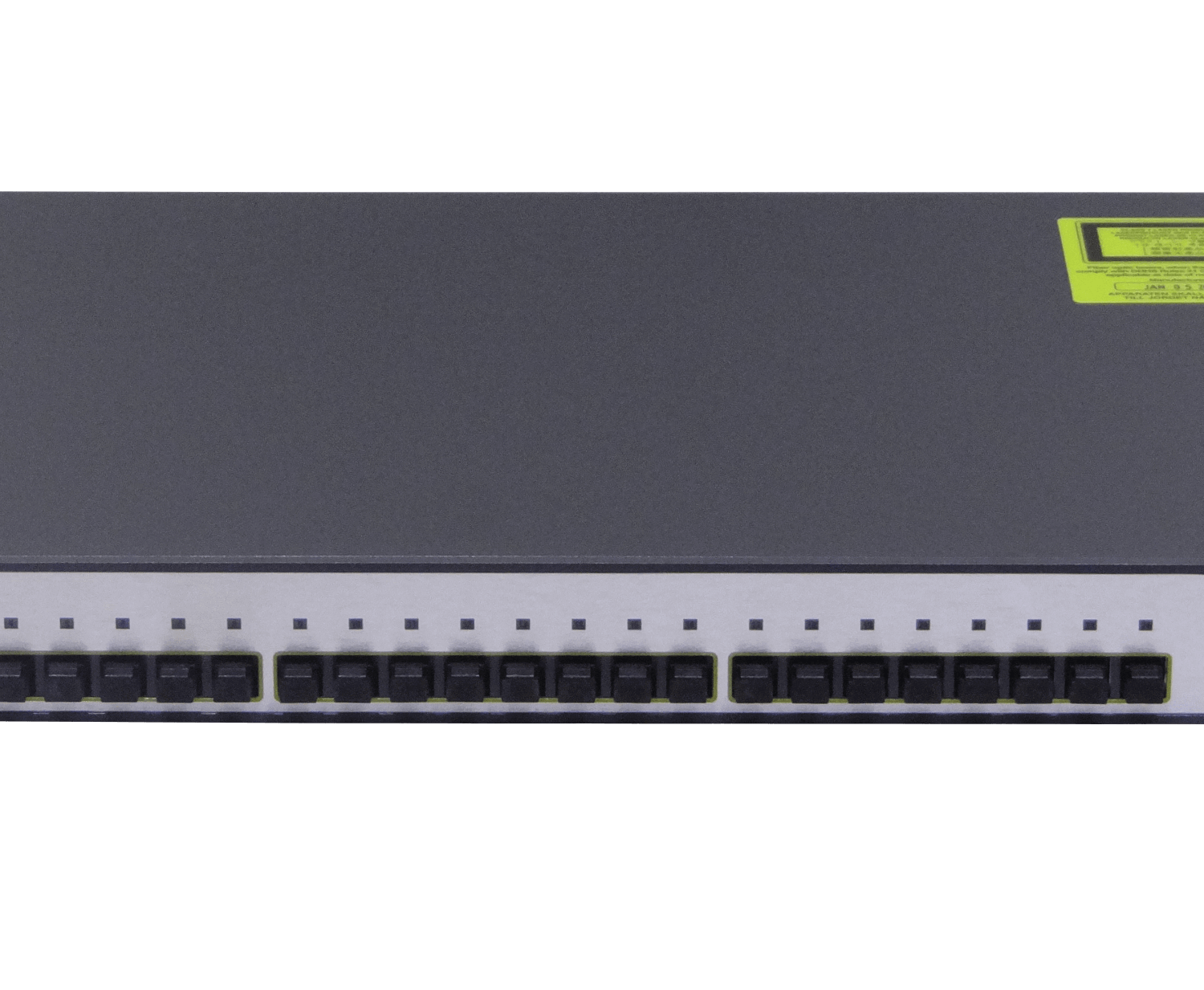 CISCO REFACC 24-MTRJ-100-Fibra 2-SFP-1000 2-Stack Console Switch Admin 1
