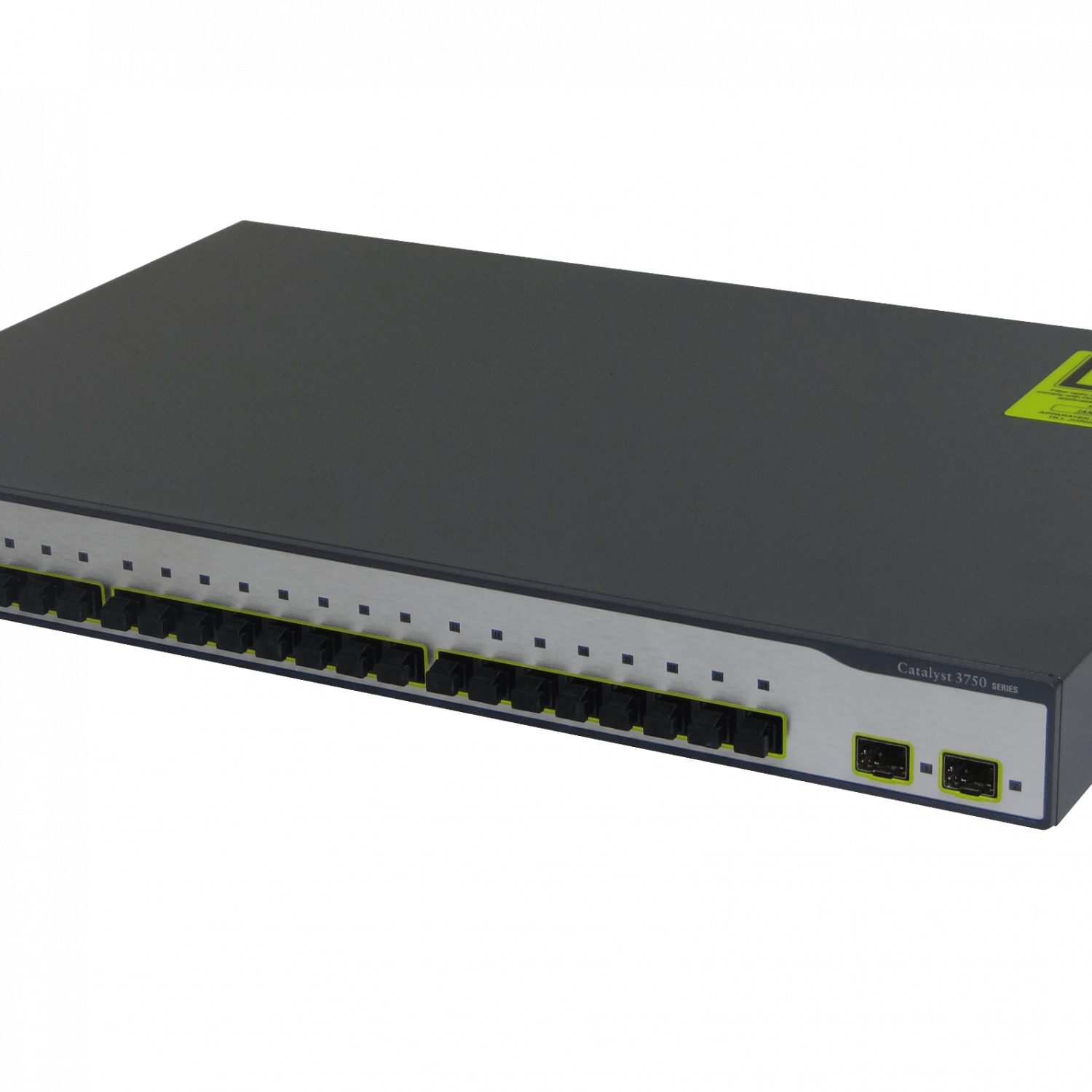 CISCO REFACC 24-MTRJ-100-Fibra 2-SFP-1000 2-Stack Console Switch Admin 4