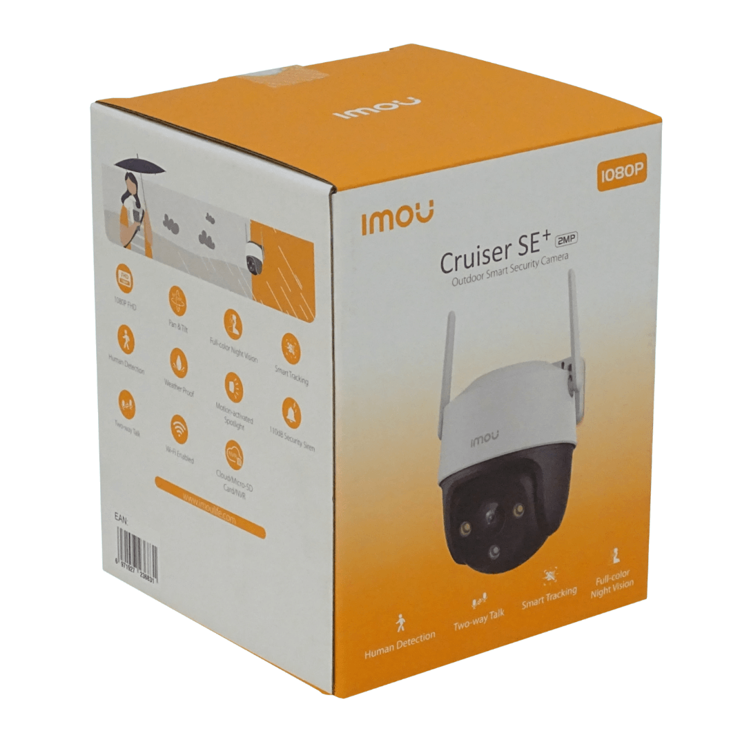 Cámara PTZ Exterior WiFi IMOU Cruiser SE+ 2MP con Visión Nocturna y Audio Bidireccional 5