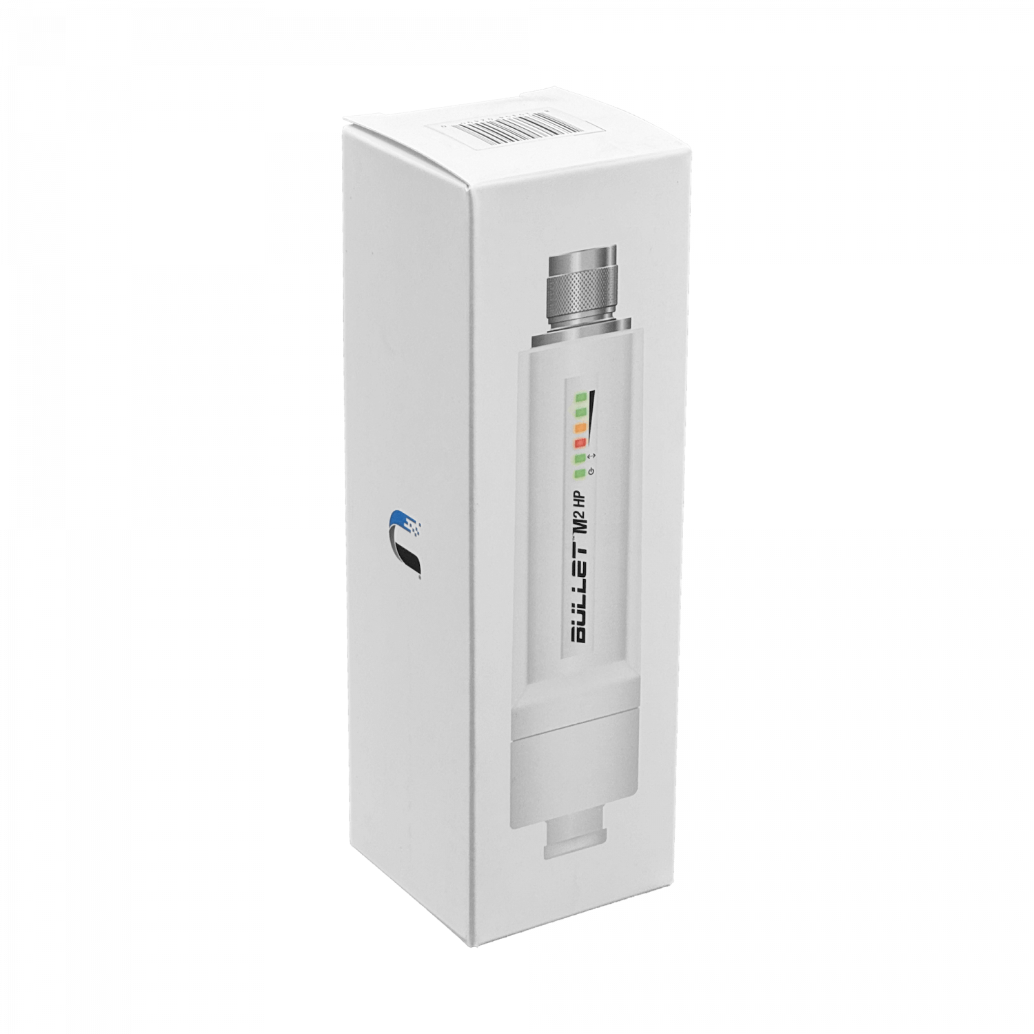 Radio airMAX® para Exteriores de 2.4 GHz con Conector N para Antenas y PoE Pasivo, Ubiquiti BulletM2 7