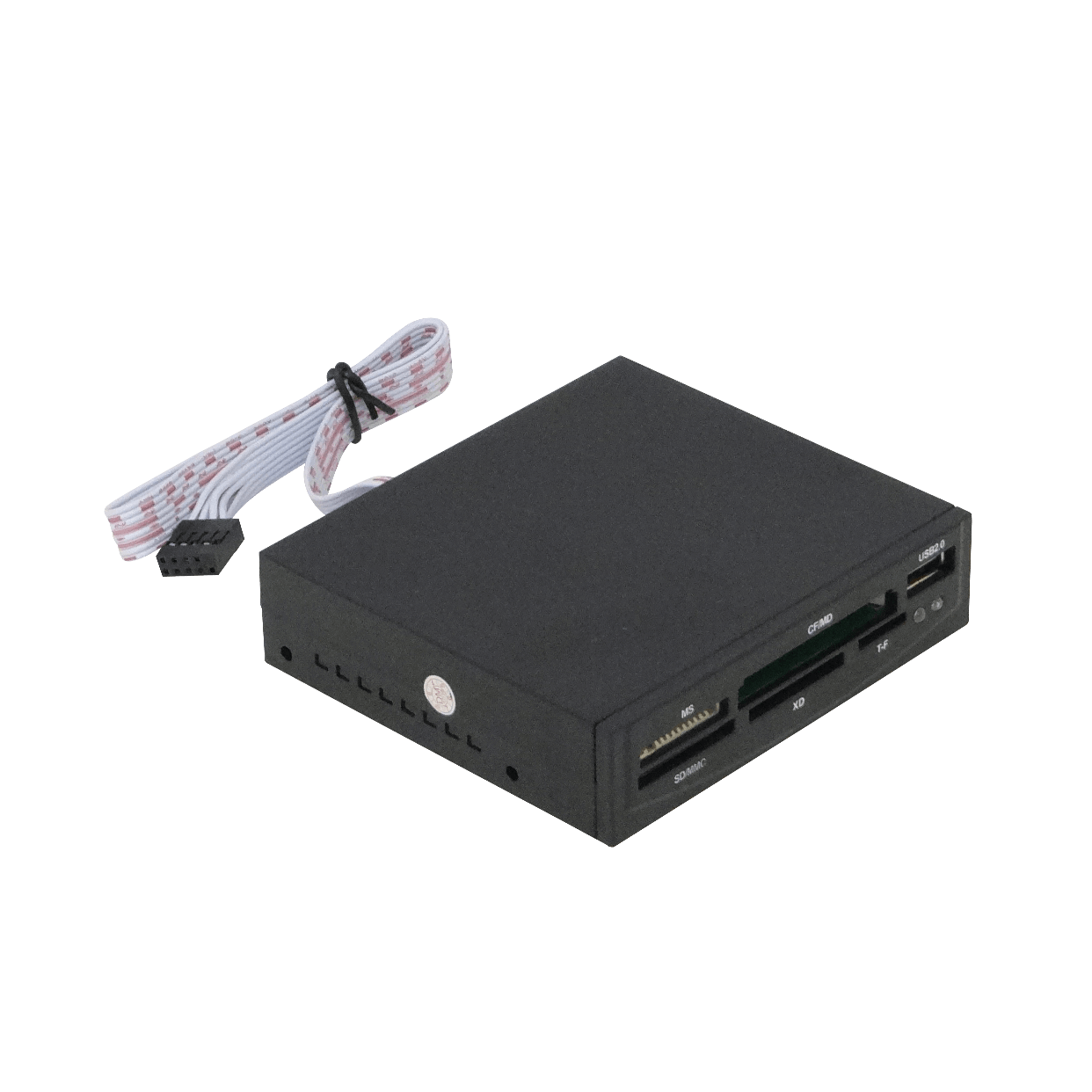 Lector Grabador Interno para PC, SD MMC MS CF MD XD TF, USB-A Interno 3