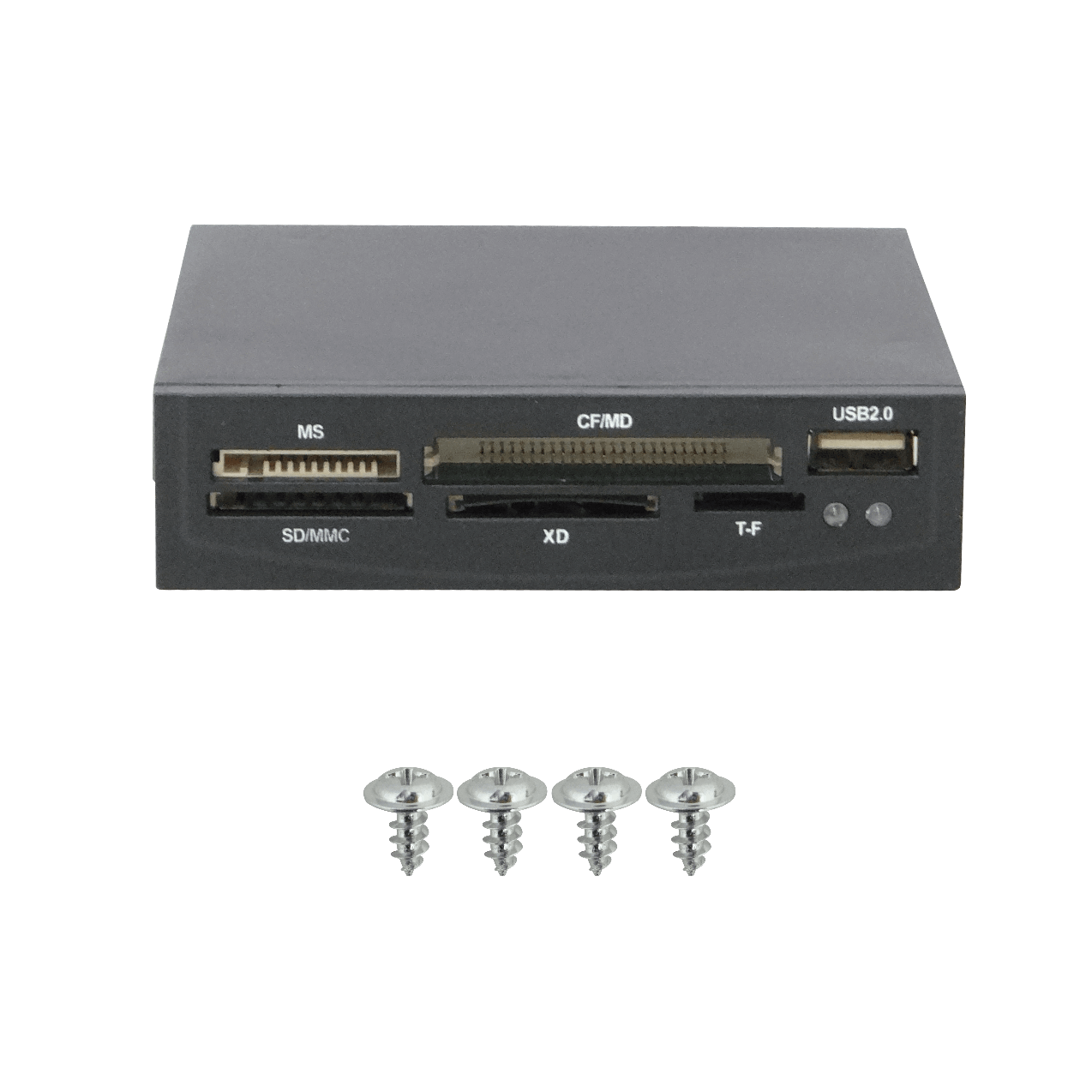 Lector Grabador Interno para PC, SD MMC MS CF MD XD TF, USB-A Interno 4