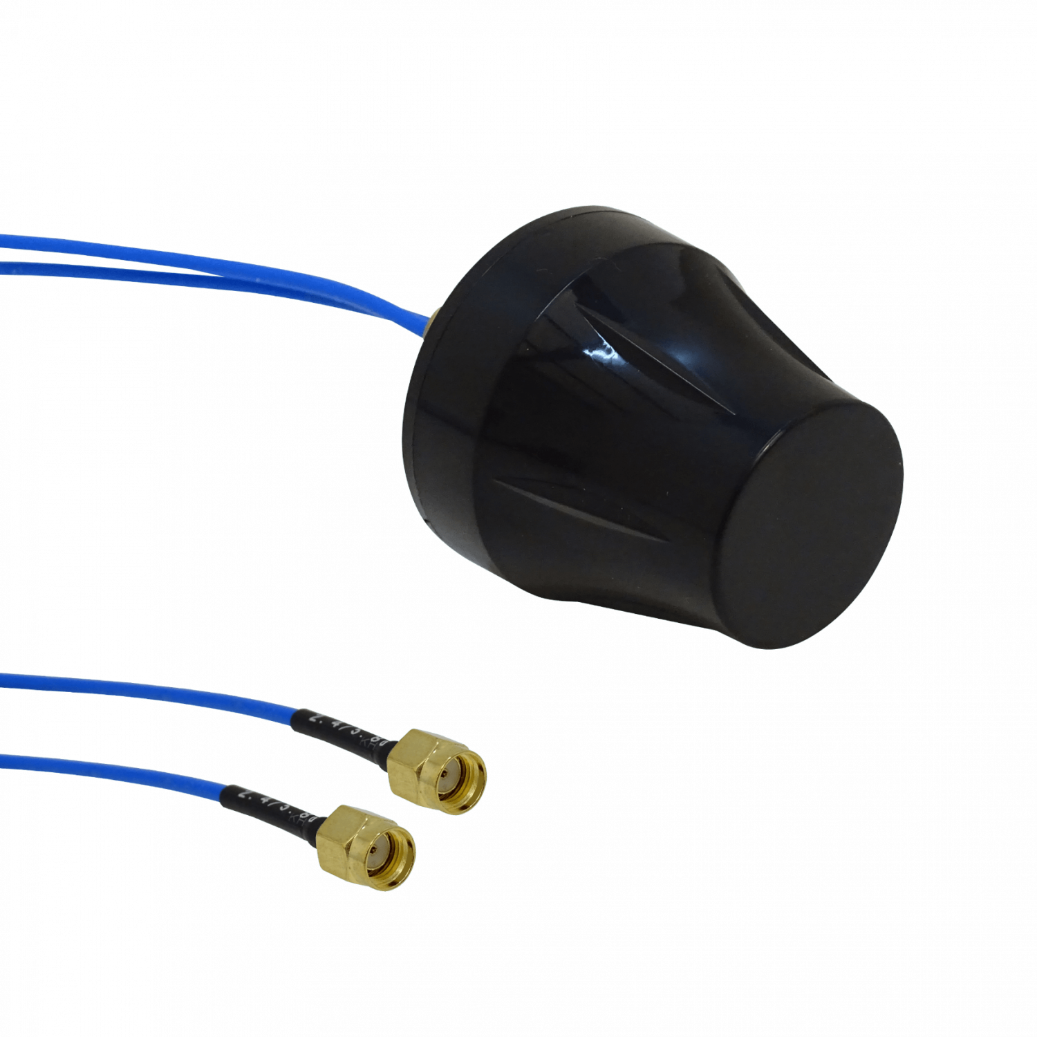 Antena 3dBi 2,4GHz-5GHz Omni interior 80º 2-RPSMA-M 50x49mm 802.11ac 2