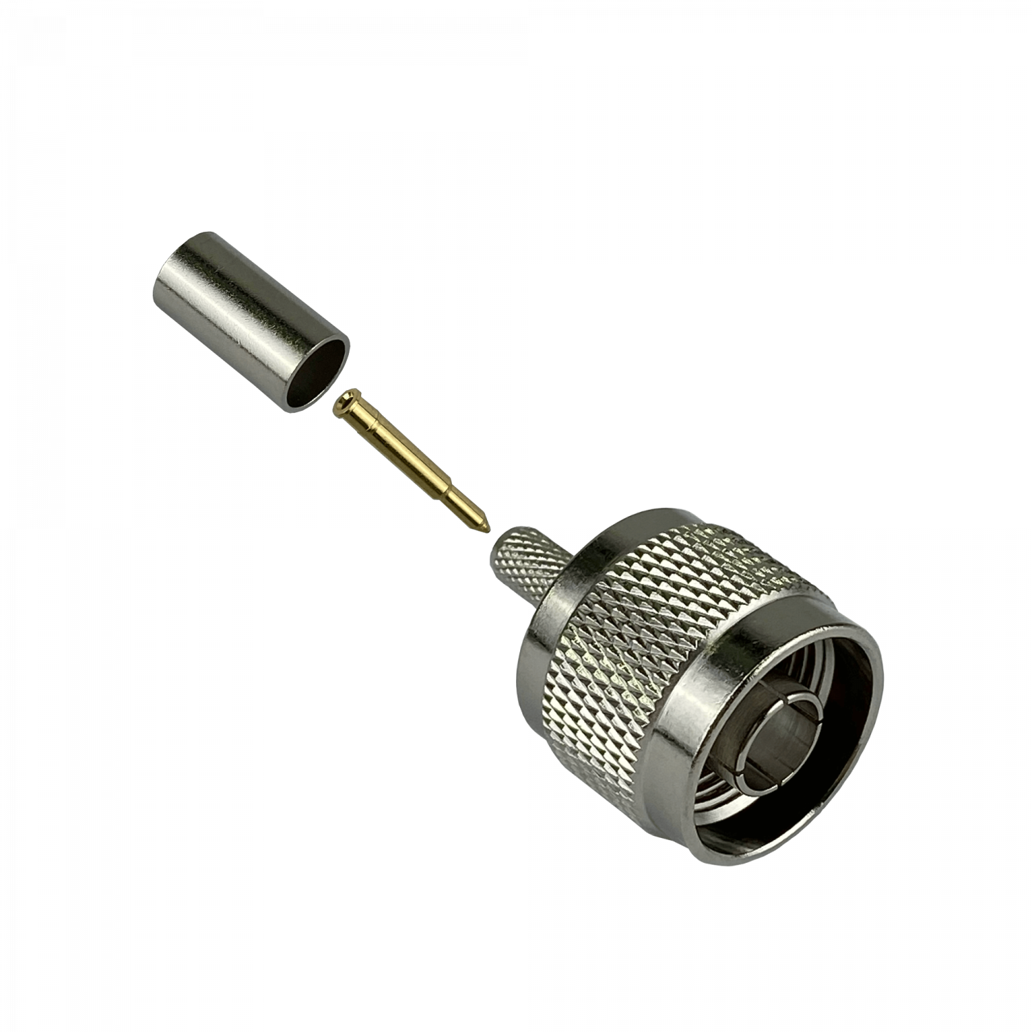 N-Macho LMR195 RG58 Conector Crimpeable Serie-195 1