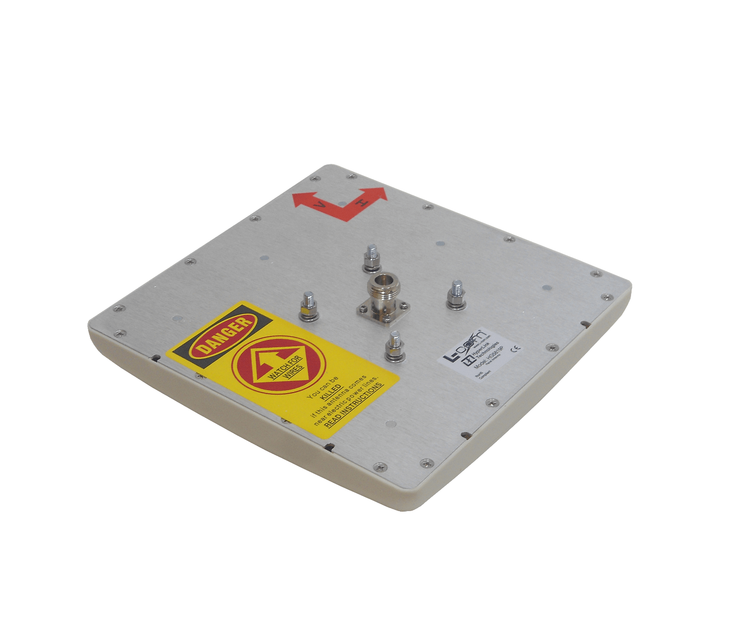 L-COM 5,8GHz Antena Panel 19dBi N-Hembra 5725-5850MHz UNII ISM 2