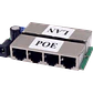 Inyect PoE Pasivo 4-puerto 8-RJ45 2pin/Jack-5,5x2,1mm req-FuentePoder - Miniatura 1