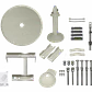 Antena Dish Ubiquiti RD-5G30 - 26-30dBi, 5GHz, 2x2 RPSMA, 648mm, Montaje en Poste - Miniatura 2