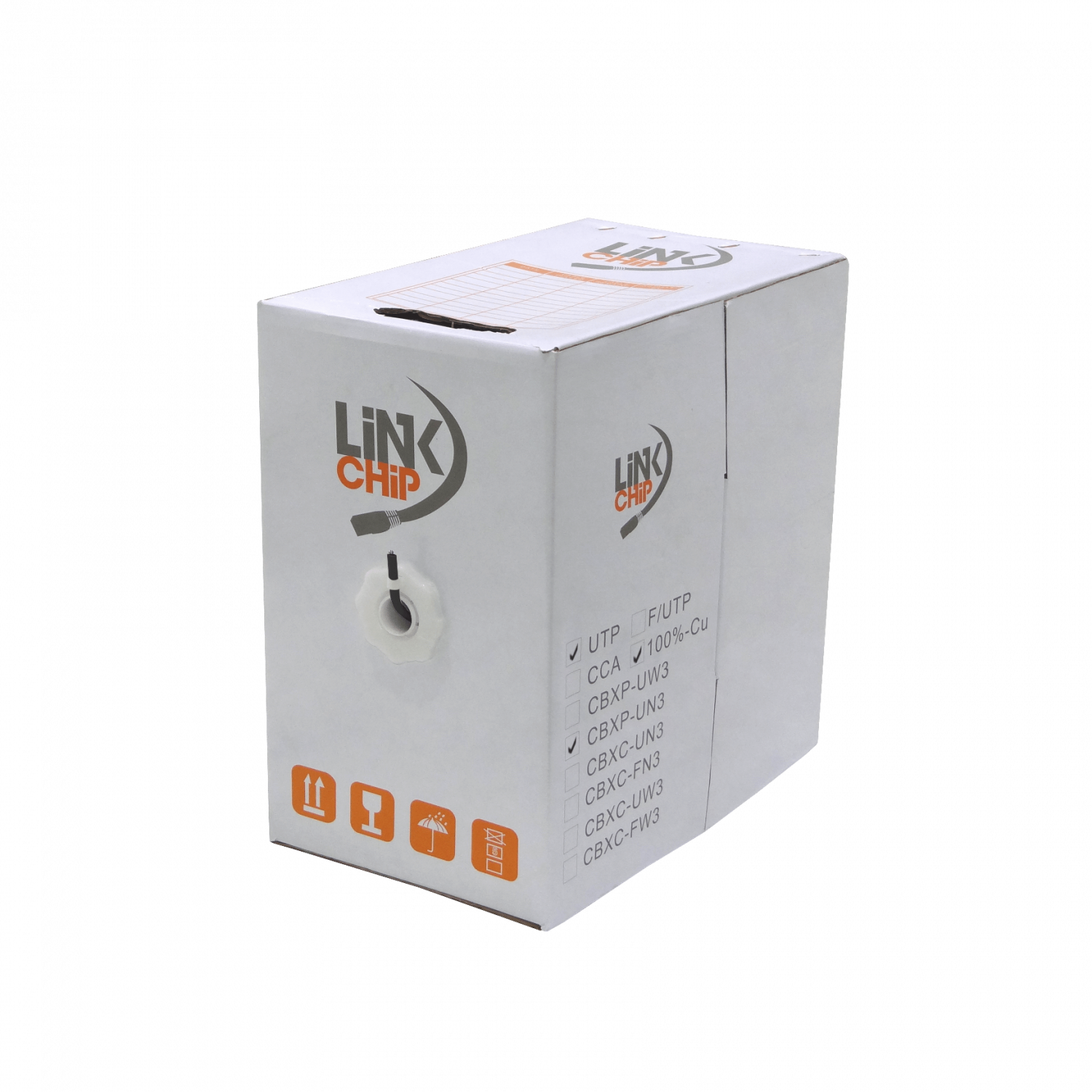 Cable UTP exterior LinkChip CBXP-UN3 Cat5e negro PE 305m 2