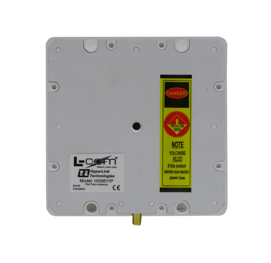 L-COM PANEL ANTENA 11DBI .SMA-H 5.8GHZ 5