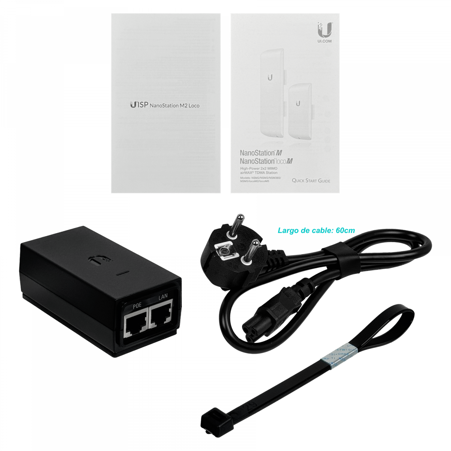 UBIQUITI 2,4GHz 8,5dBi 23dBm 1-100-RJ45 inc-PoE-24V 2x2 Exterior 1