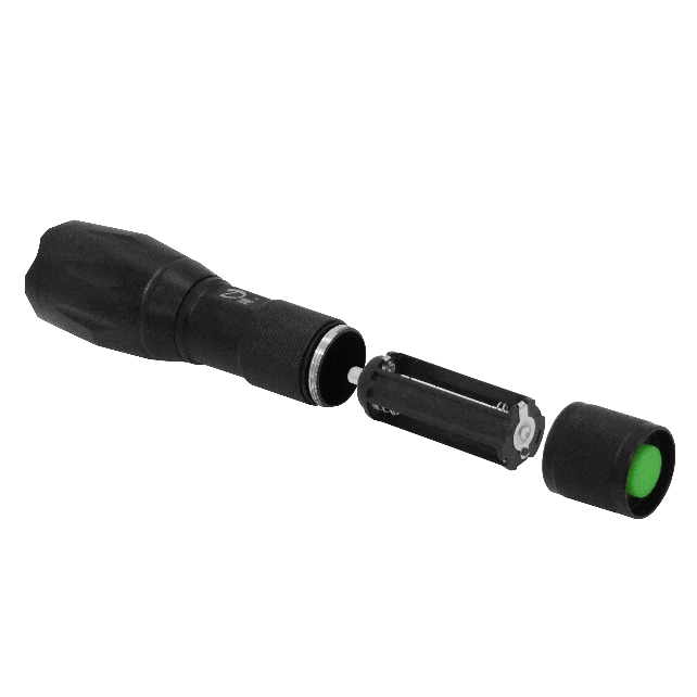 DM-L03 1-LED incluye cargador/4,2V y pila 18650 litio Linterna XML-T6 2