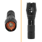 DM-L03 1-LED incluye cargador/4,2V y pila 18650 litio Linterna XML-T6 - Miniatura 3