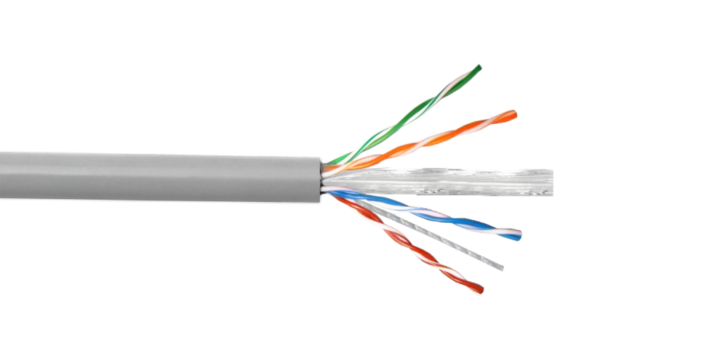 Caja Cable UTP LINKCHIP Cat6 Gris AWG23/0.57mm PVC 305mt 3
