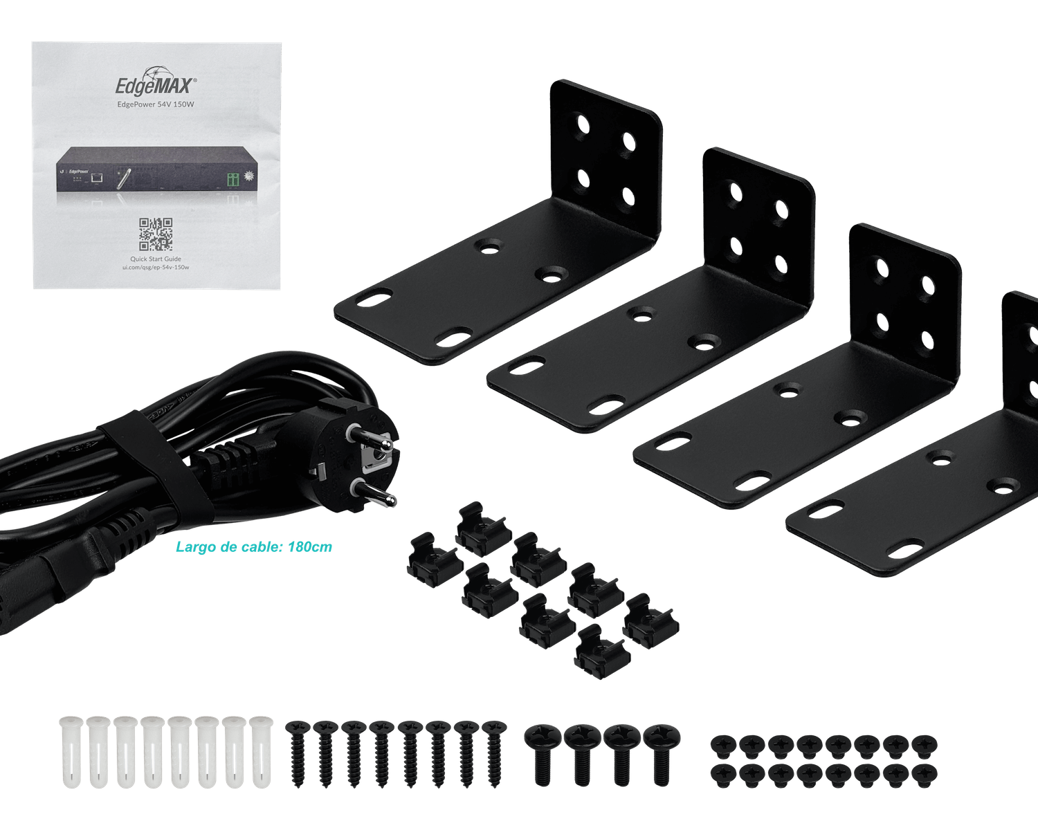 Fuente de Alimentación Modular de Alta Potencia para EdgePoint, Ubiquiti EdgePower 54V 150W 4