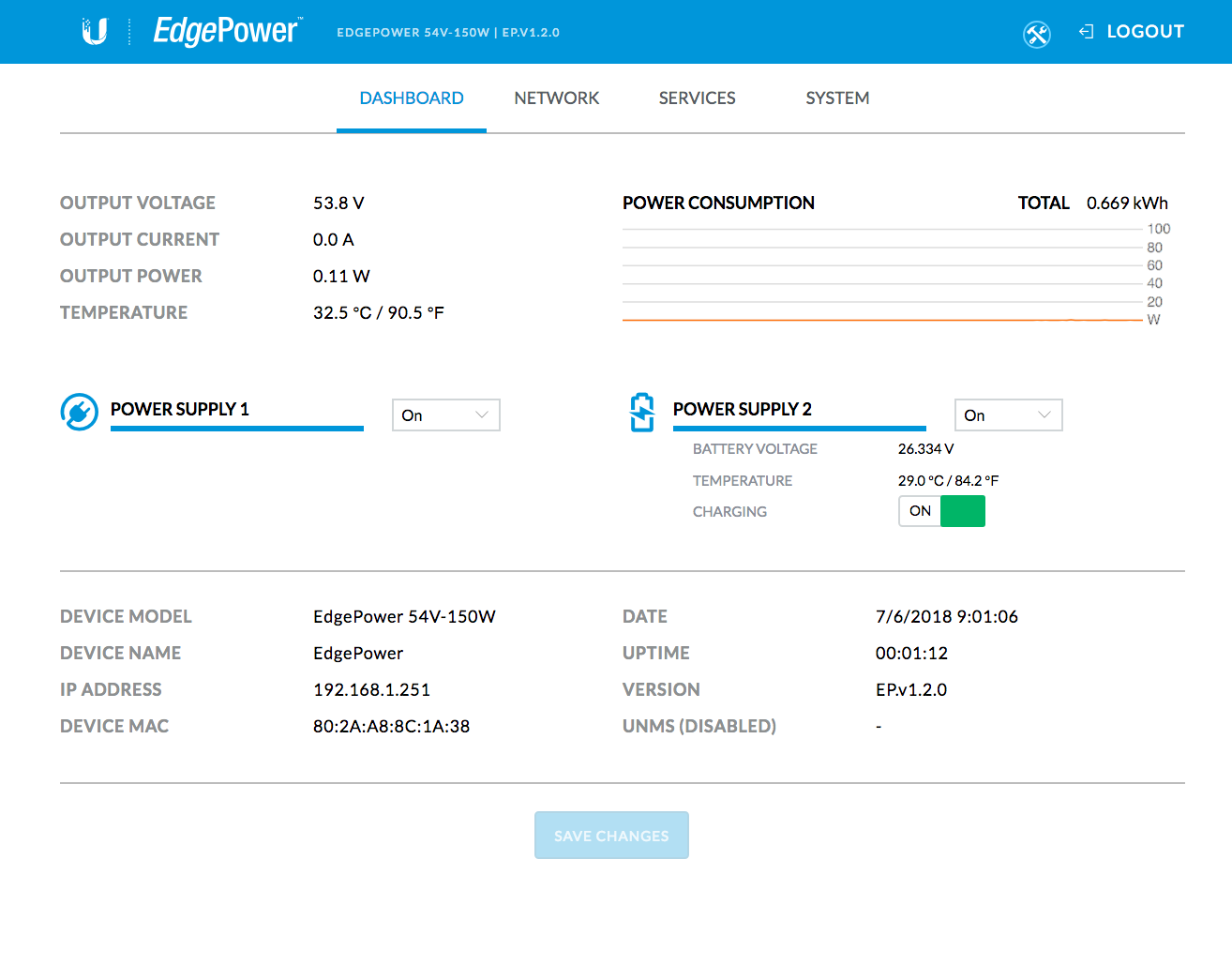 Fuente de Alimentación Modular de Alta Potencia para EdgePoint, Ubiquiti EdgePower 54V 150W 7
