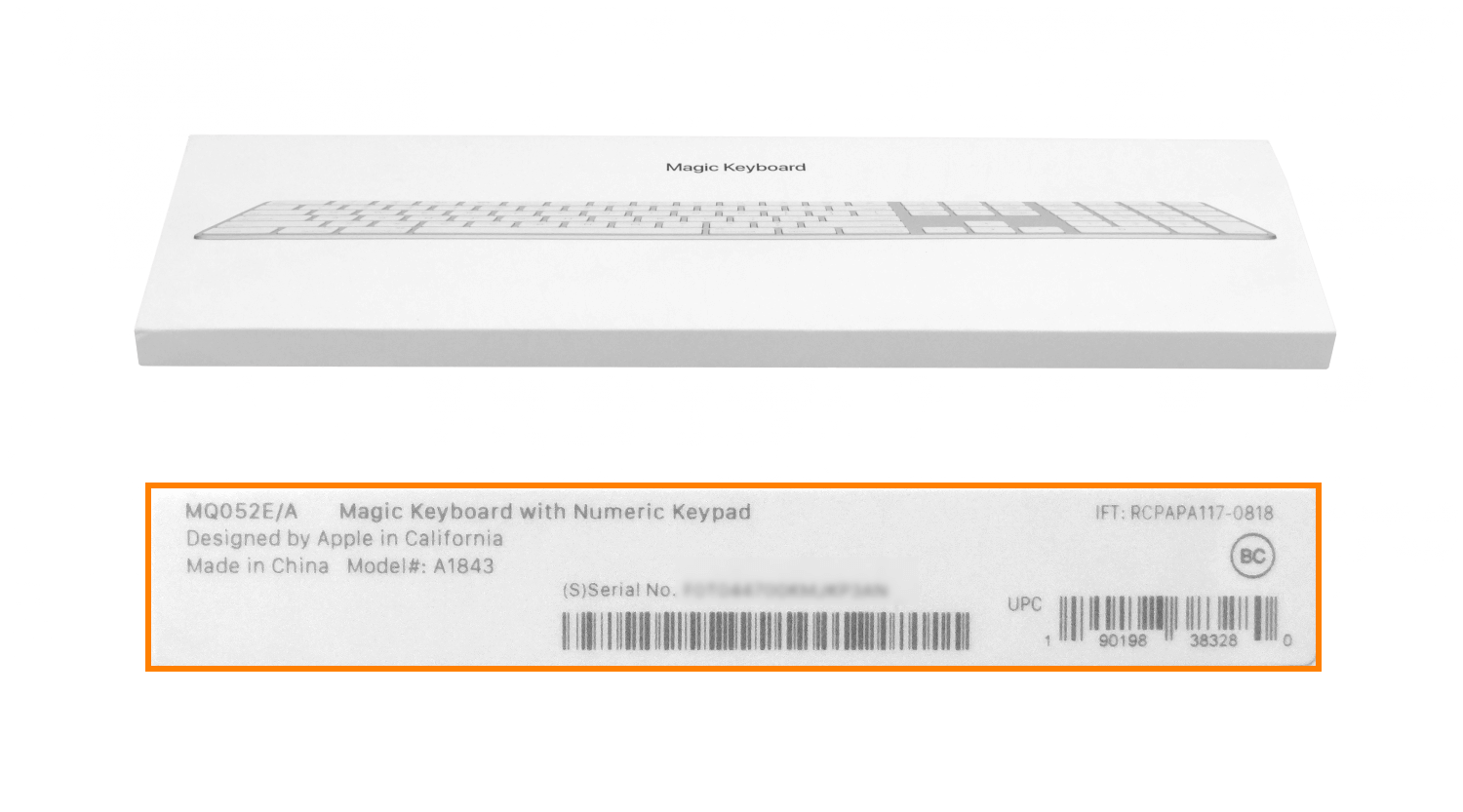 Apple Magic Keyboard con Teclado Numérico A1843, Bluetooth, Distribución Español  3