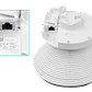 UBIQUITI 450mbps 1-1000 IsoStation 5GHz 14dBi 45x45º Cambiable c/PoE24 - Miniatura 9