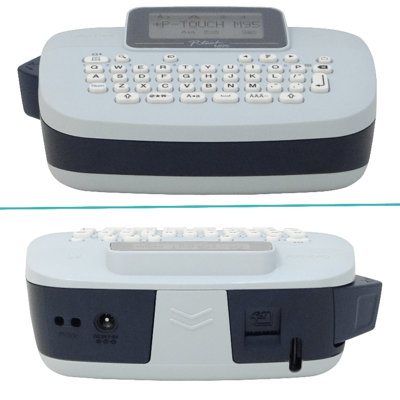 Rotulador Personal Brother PTM95, Teclado QWERTY, Plantillas Deco Mode, Blanco 3