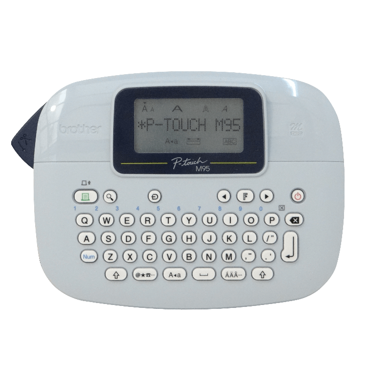 Rotulador Personal Brother PTM95, Teclado QWERTY, Plantillas Deco Mode, Blanco 6