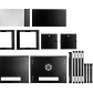 Gabinete Rack Mural LINKMADE RK06-4LD 6U 45cm Fondo - Desarmado - Miniatura 3