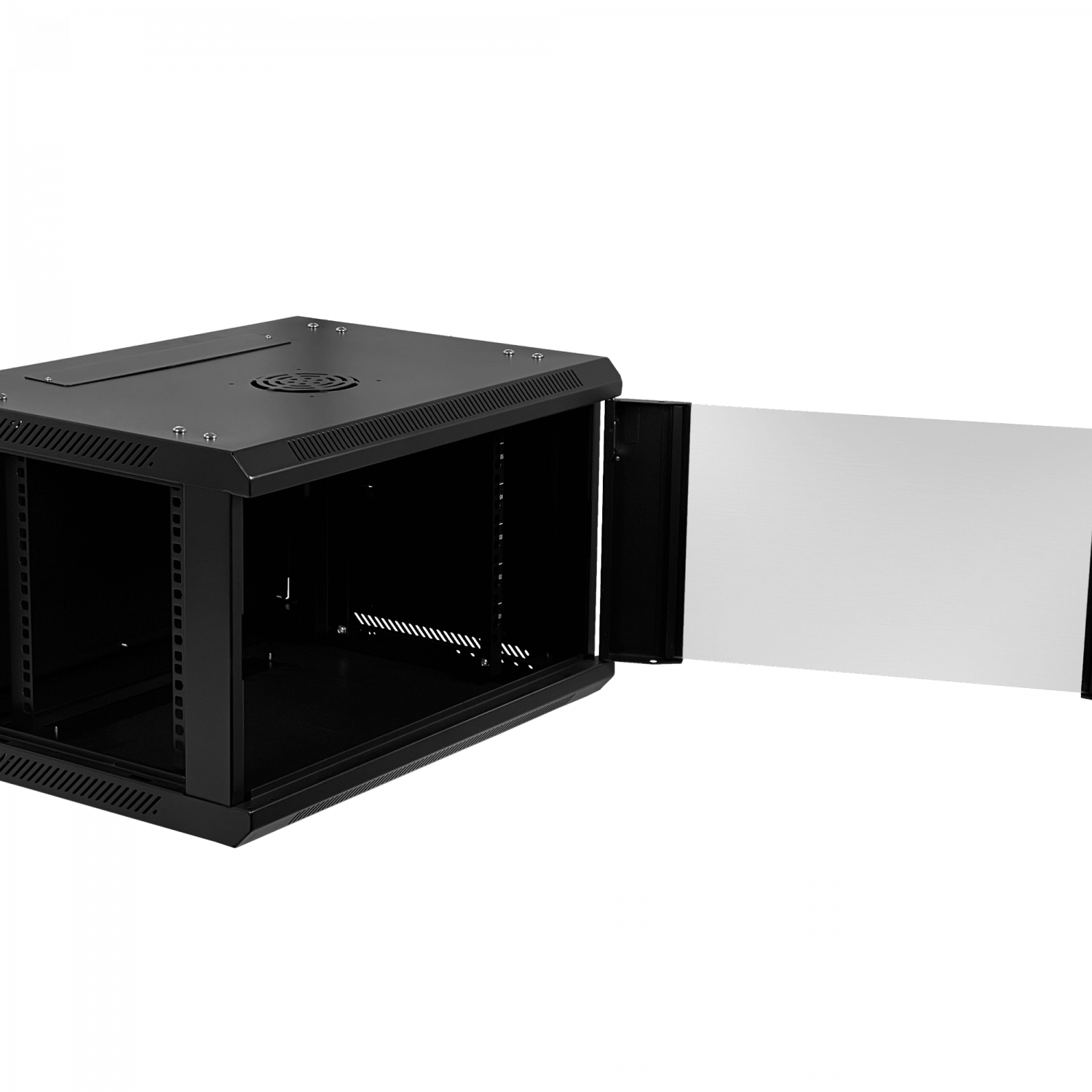 Gabinete Rack Mural LINKMADE RK06-4LD 6U 45cm Fondo - Desarmado 4