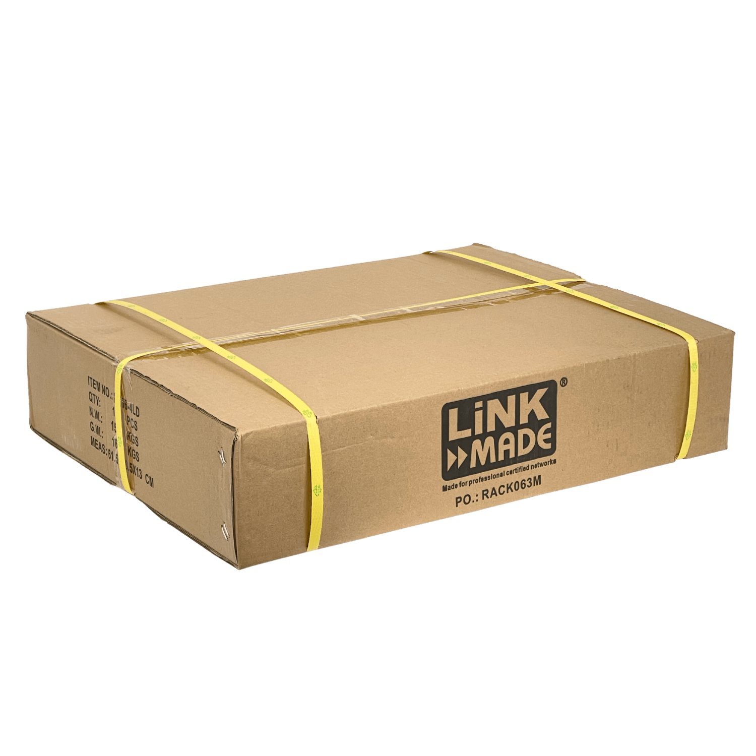 Gabinete Rack Mural LINKMADE RK06-4LD 6U 45cm Fondo - Desarmado 5