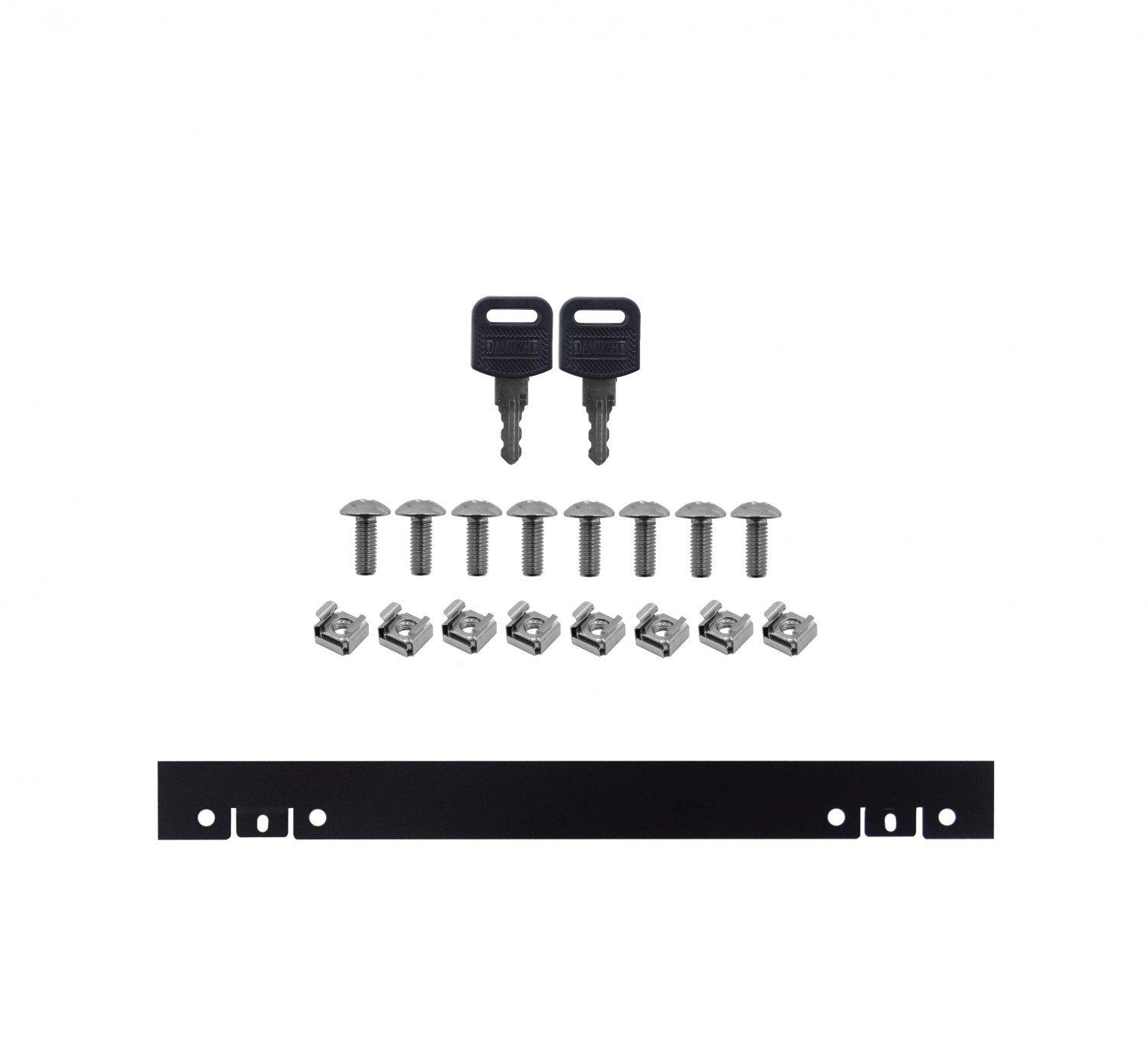 LINKMADE 60CM-FONDO 6U GABINETE RACK PARED NEGRO 2