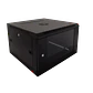 LINKMADE 60CM-FONDO 6U GABINETE RACK PARED NEGRO - Miniatura 5