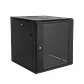 Gabinete Rack de Pared LINKMADE 12U, Fondo 60cm, Negro, Incluye M6-2U - Miniatura 4
