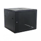 Gabinete Rack de Pared LINKMADE 9U, Fondo 60cm, Negro, Incluye M6-2U - Miniatura 5