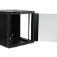 Rack LINKMADE 12U, Doble Bisagra, Fondo 60cm, Negro, Incluye 2U - Miniatura 4