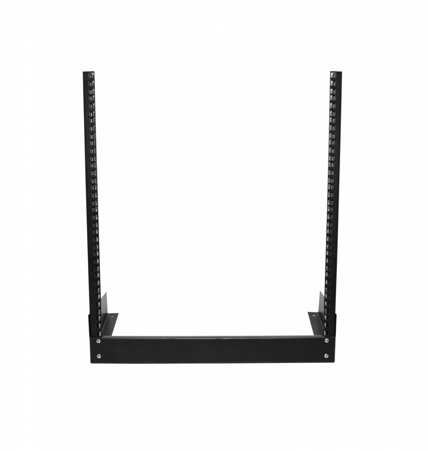 Bastidor LINKMADE 12U, Simple, Negro, 2 Pilares, Altura 59cm, Desarmado 1
