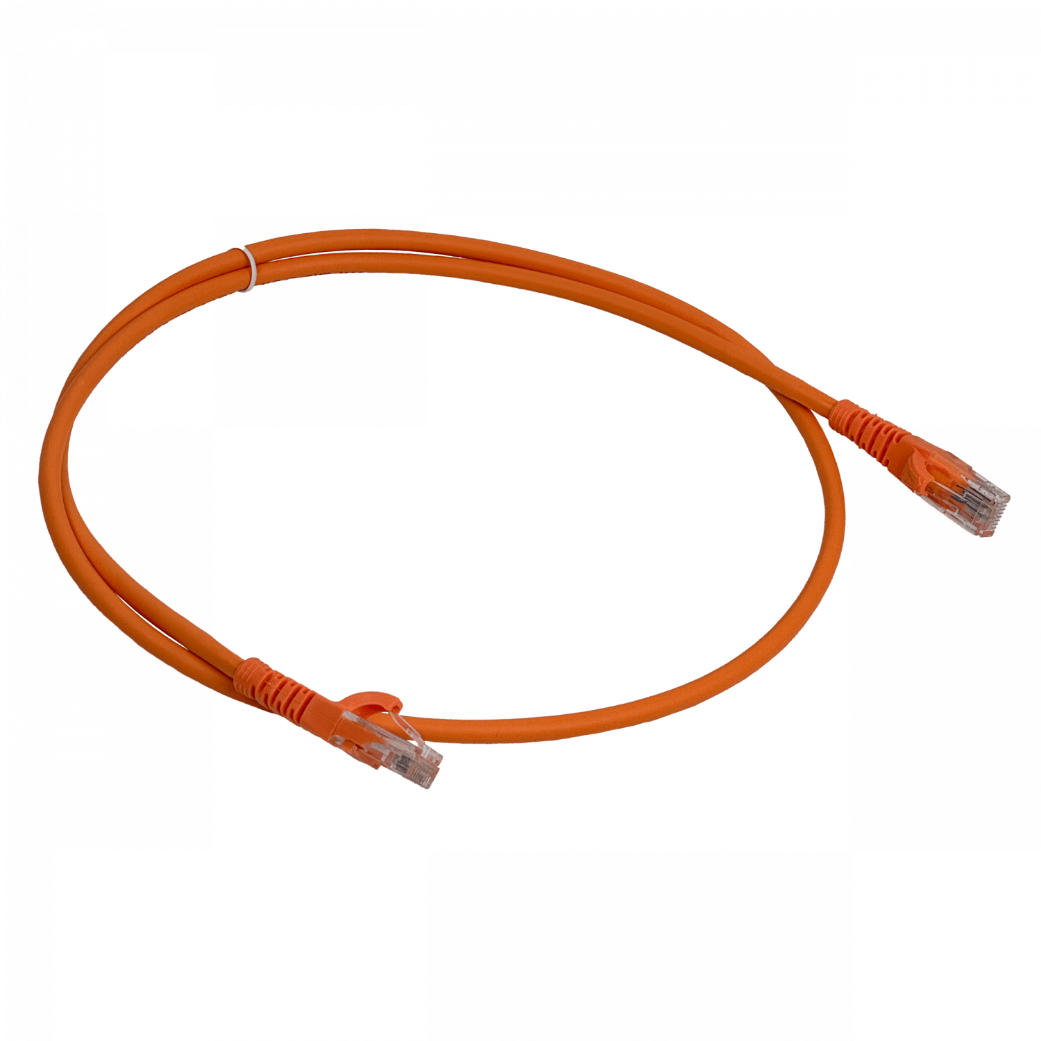 Cable Patch LINKMADE Cat5e 1mt Naranjo LSZH Inyectado Multifilar 4