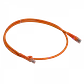 Cable Patch LINKMADE Cat5e 1mt Naranjo LSZH Inyectado Multifilar - Miniatura 4