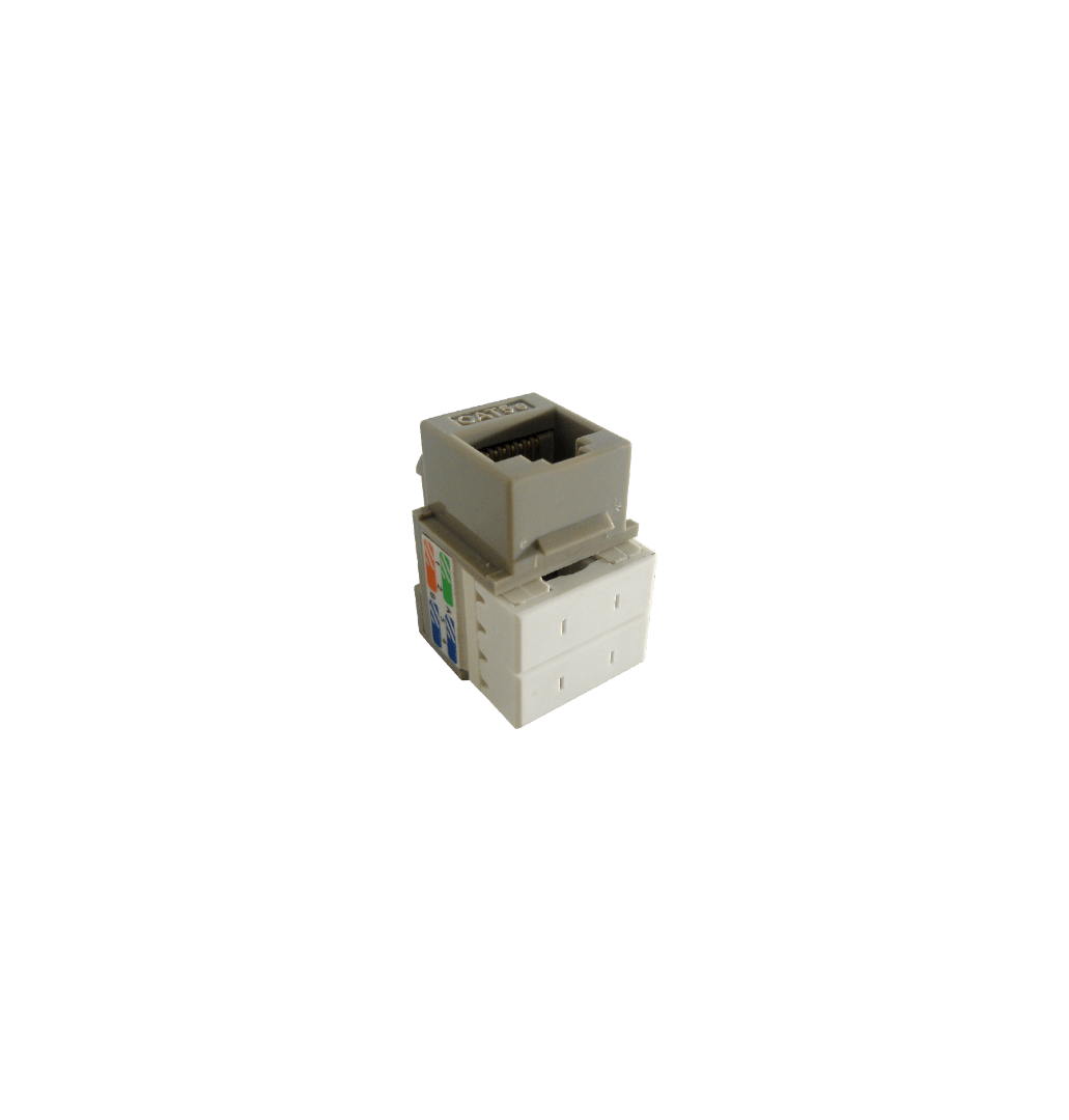 Keystone LINKMADE KP5GL Gris Cat5E UUTP Punchable RJ45 Hembra 2
