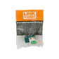LINKMADE Verde Cat5E U/UTP Punchable Keystone Conector Hembra RJ45 - Miniatura 4