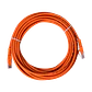 Cable Patch Cruzado LINKMADE Cat5e 7mt Naranjo U/UTP CrossOver 568A/568B - Miniatura 2