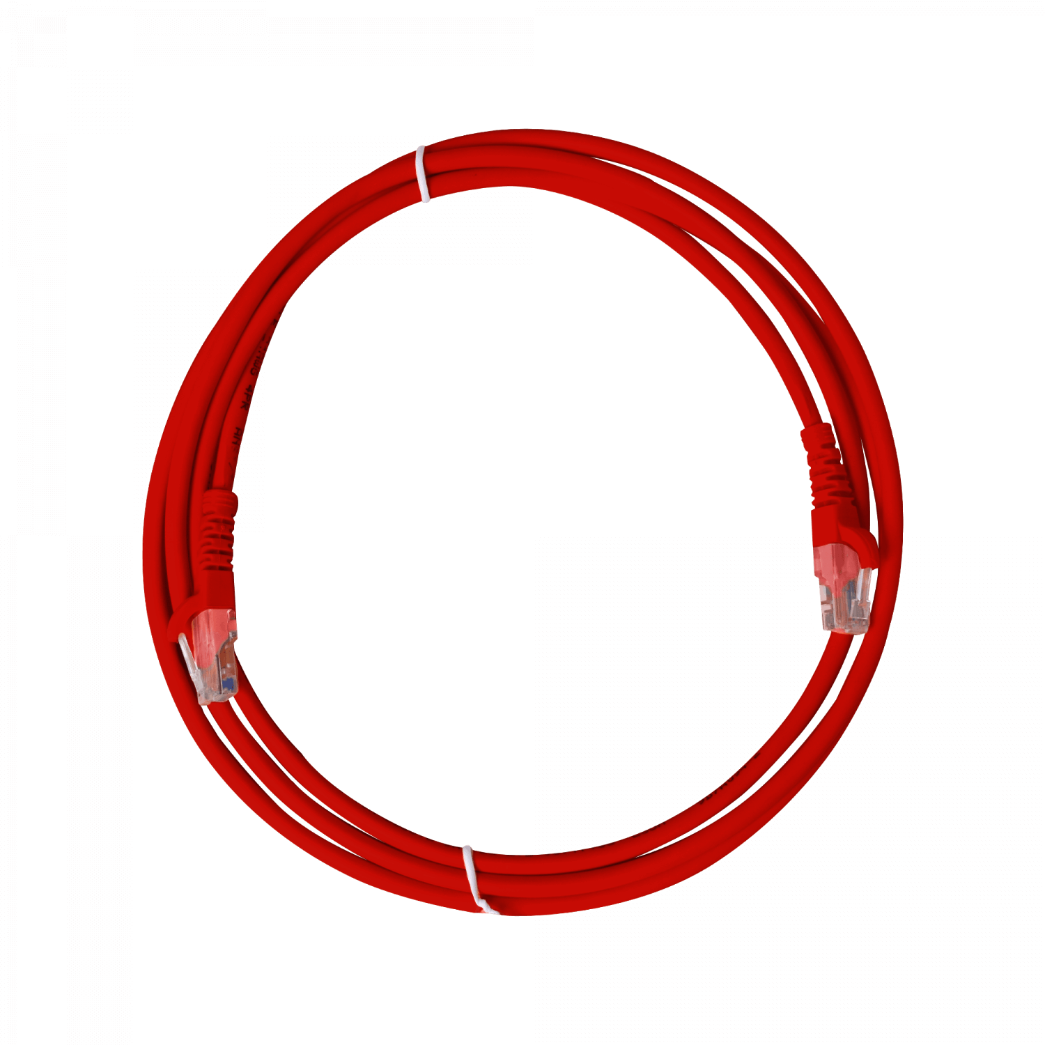 Cable Patch Cruzado LINKMADE Cat6 2mt Rojo U/UTP CrossOver 568A/568B 1