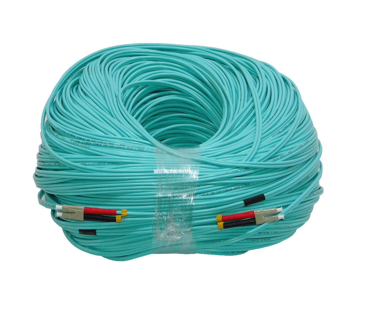 200mt LC-LC OM3 MultiModo MM Duplex Jumper Fibra 3.0mm 50/125um LSZH 3