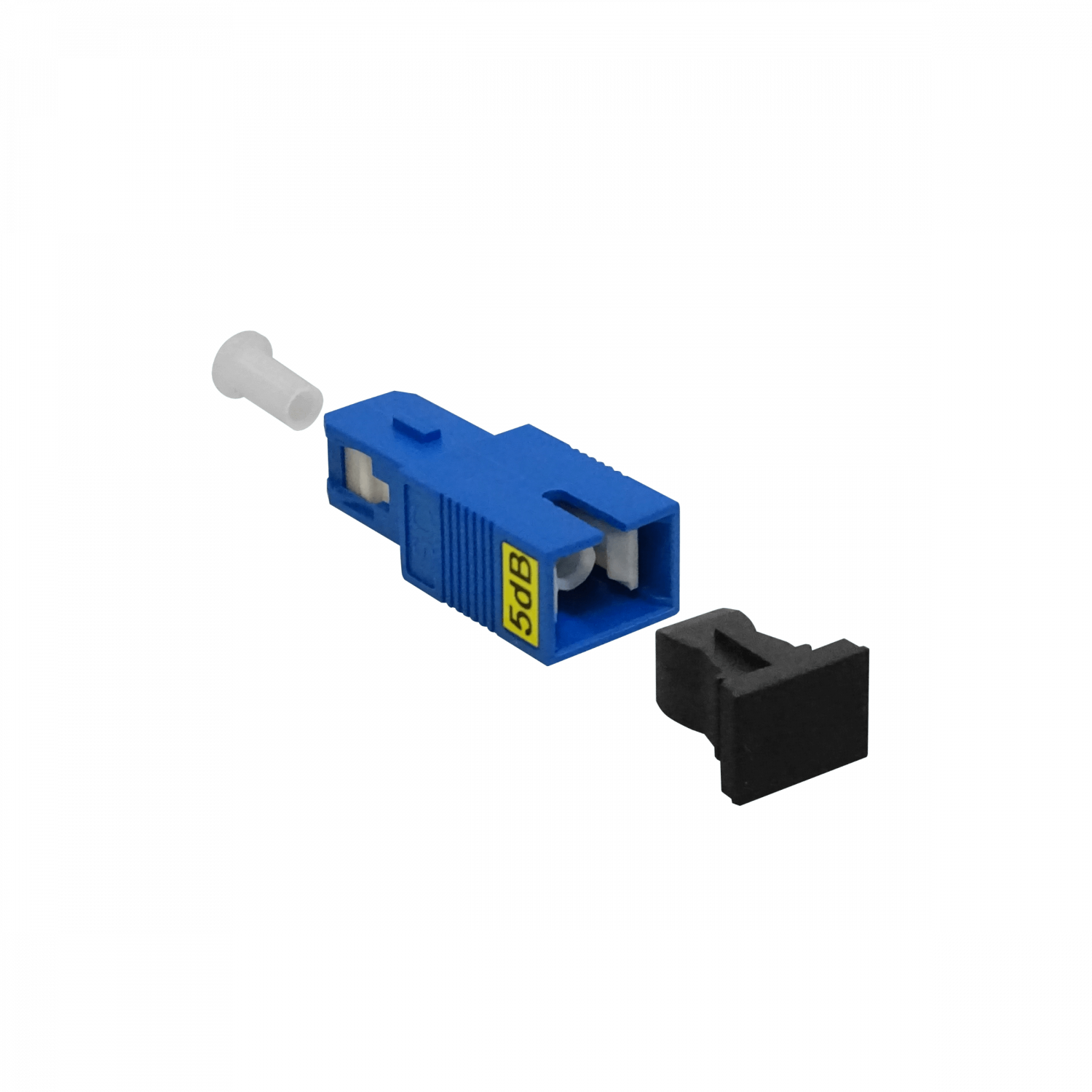 Atenuador de Fibra Óptica Monomodo SC/UPC 5dB ATSC-5 - LK 1