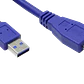 Cable USB DiscoDuro 0,9mt A-Macho MicroBSuper-Macho A/MicroBS 90cm - Miniatura 1