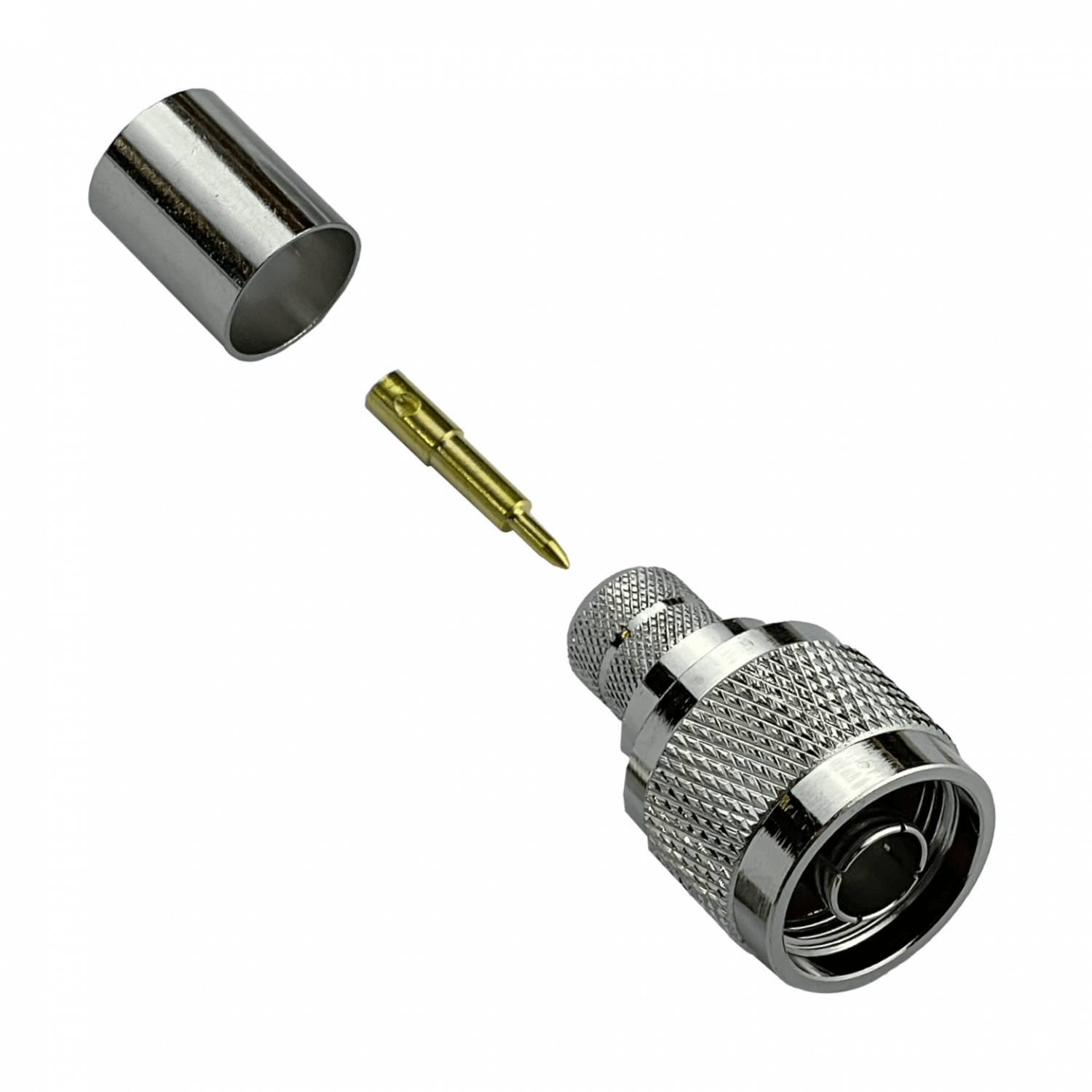 Conector N Macho NM4C para CA400/LMR400, crimpeable 2