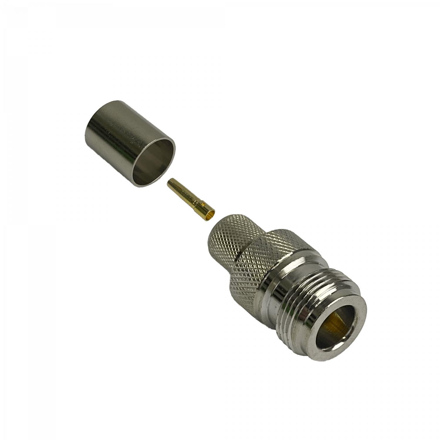 N-Hembra Crimpeable CA400 LMR400 Conector Coaxial Serie-400 2