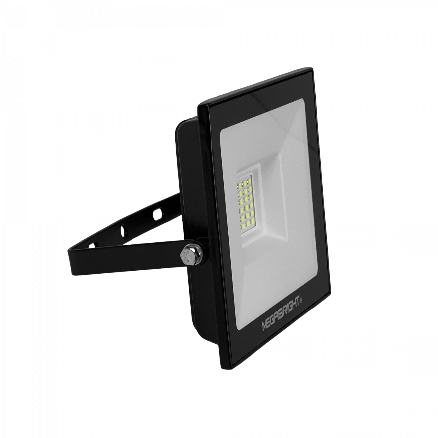 Lámpara LED Exterior 30W, Luz Blanca 6000K, 100°, 200-240V AC, IP65, Certificación SEC 1
